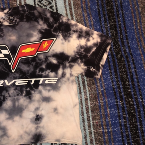 Classic Corvette Tie Dye Tee Shirt - Picture 2 of 6